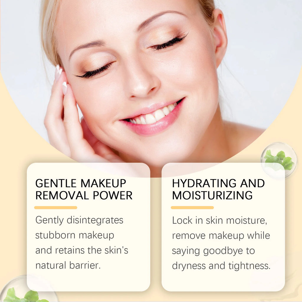 EELHOE Centella Light Cleansing Oil Makeup Remover Moisturizing Facial Cleansing Oil Control Nourishing Face Brightening Serum